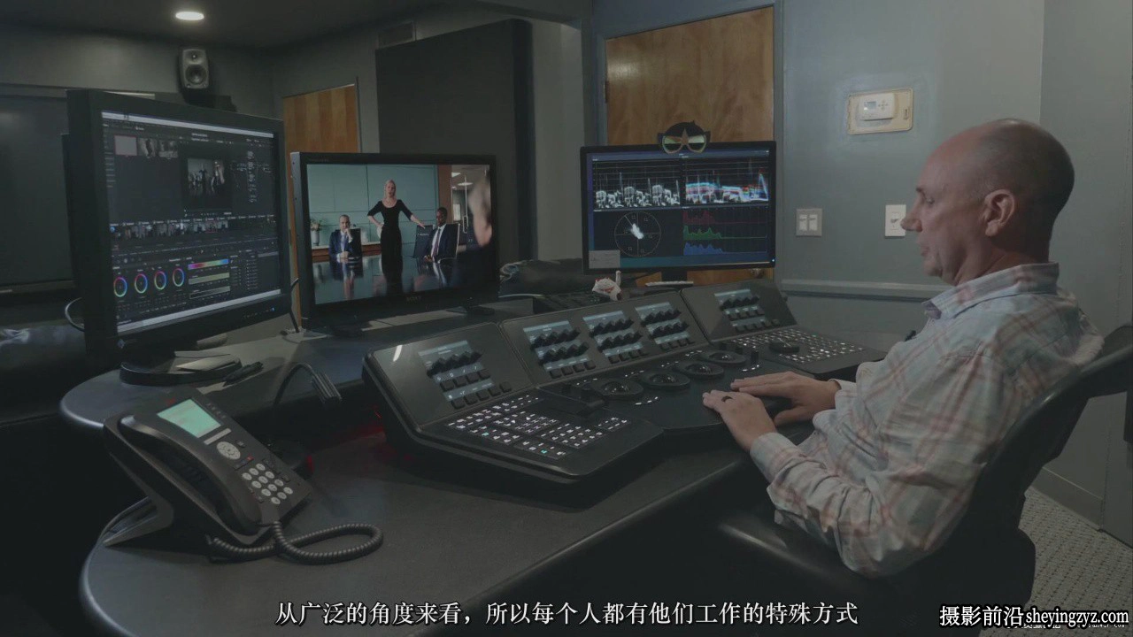 DaVinci Resolve 色彩分级视频剪辑调色大师班教程-中文字幕