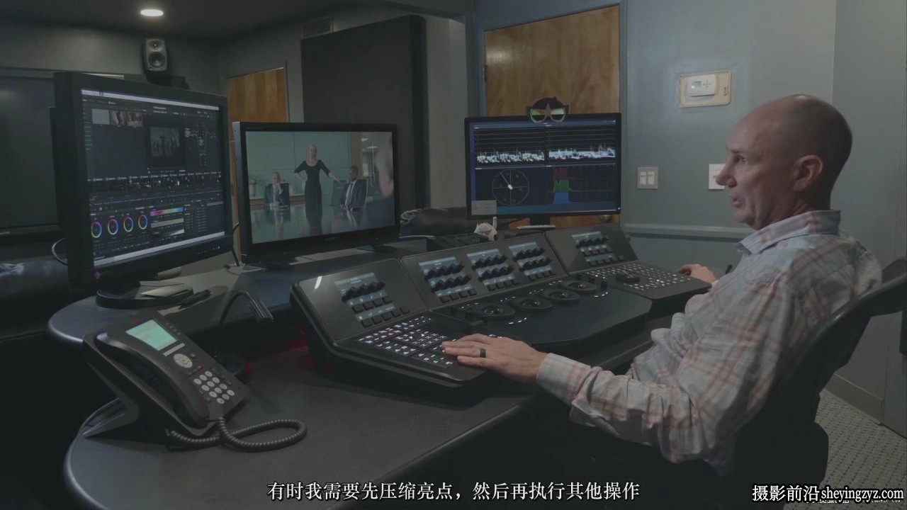 DaVinci Resolve 色彩分级视频剪辑调色大师班教程-中文字幕