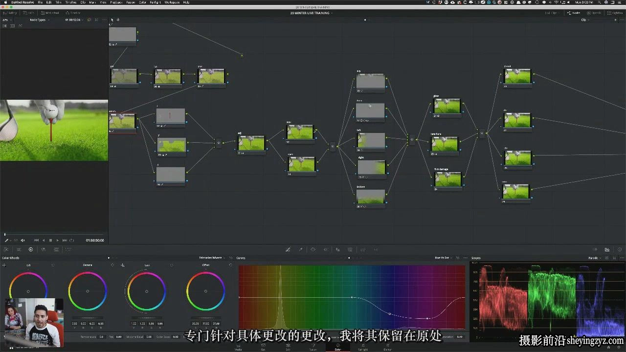 Waqas Qazi-DaVinci Resolve 掌握节点数完整指南课程-中文字幕