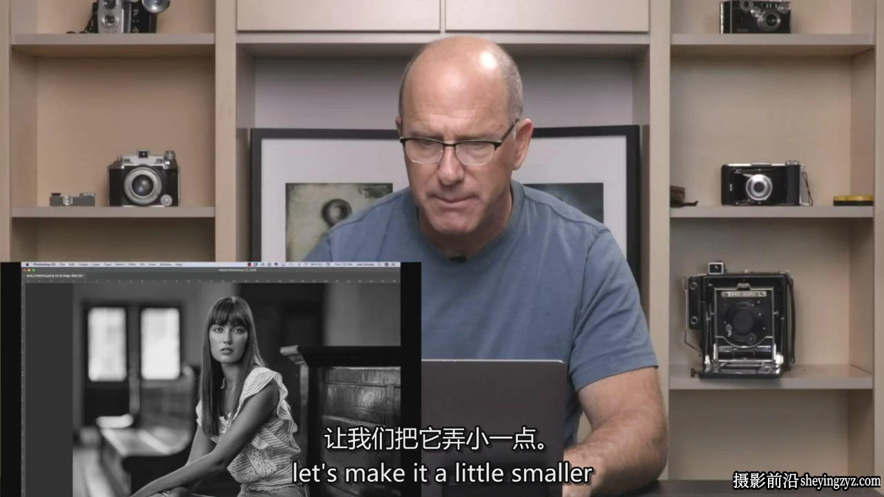 Joel Grimes -人像摄影器材灯光拍摄地点镜头后面的故事-中英字幕