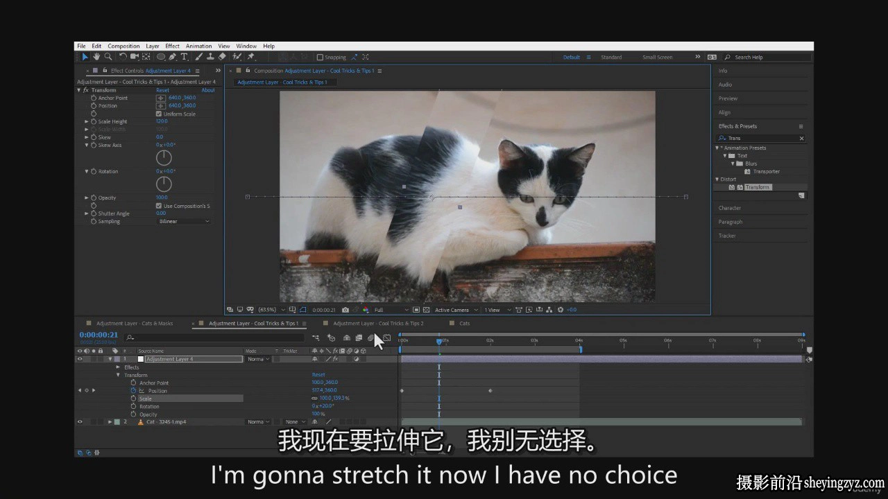 Adobe After Effects CC 2025 速成班:从入门到精通教程-中英字幕