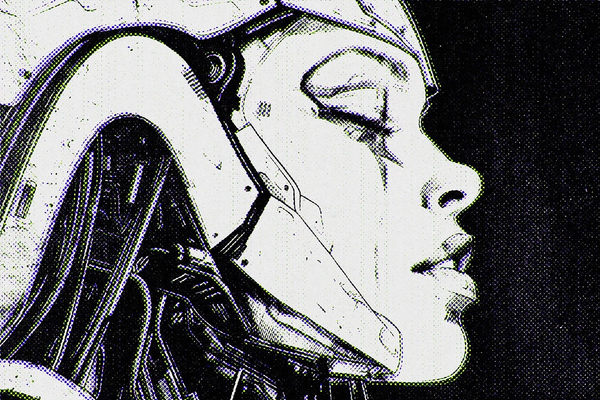 旧印刷错误设计照片效果PSD模板 Old Misprint Design Effect