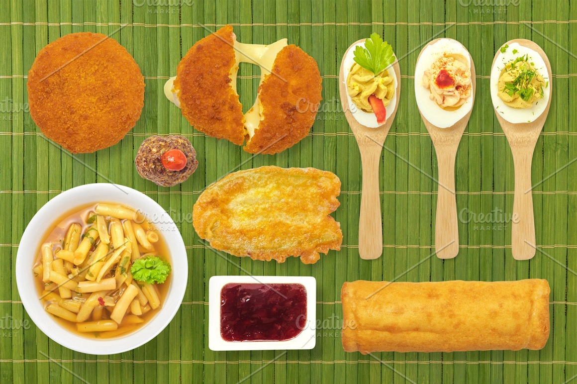 美食样机模型系列第10季-早餐面包,盘子里的食物独立样机模型