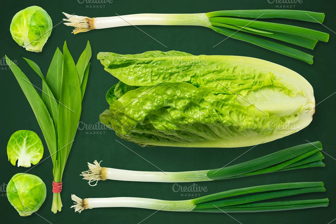 美食样机模型系列第14季-大蒜黄瓜蔬菜类独立样机模型