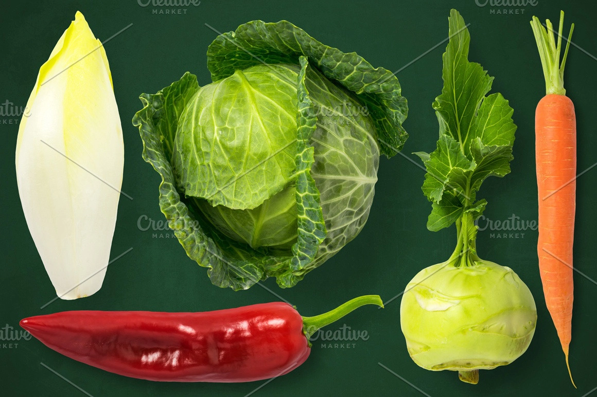 美食样机模型系列第15季-瓜果蔬菜第2部分独立样机模型