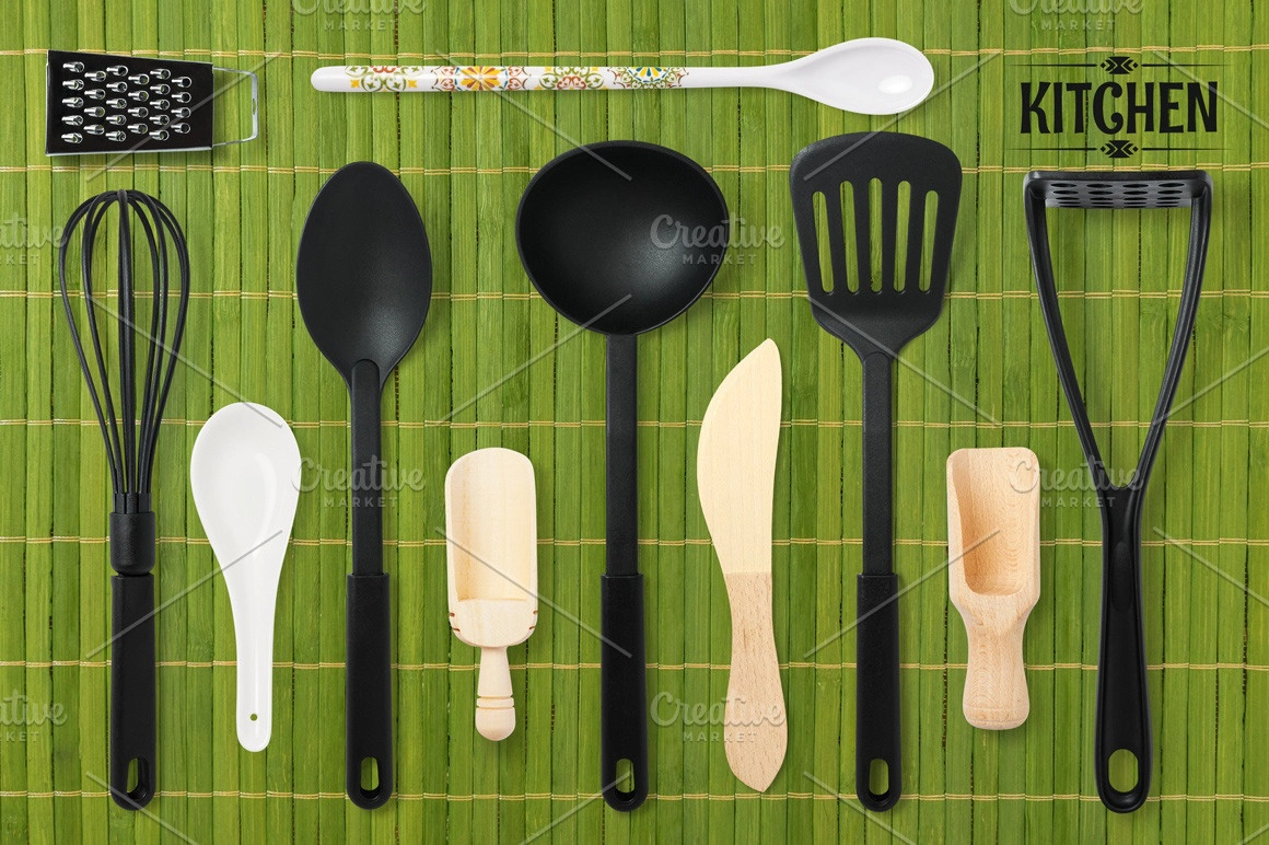 美食样机模型系列第16季-厨房工具用品独立样机模型