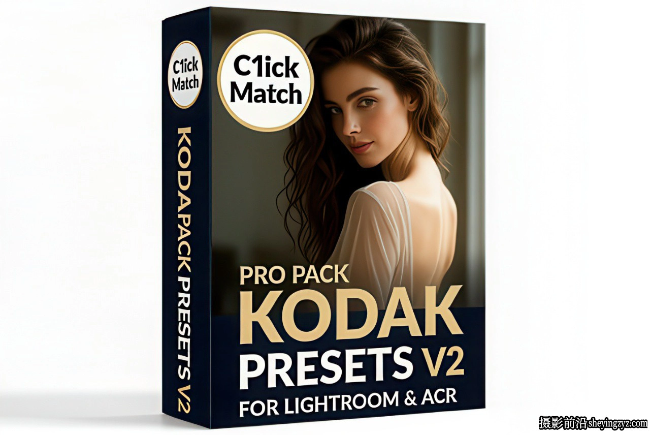 经典柯达胶卷Lightroom预设C1ick Match Kodak Pro Pack Presets V2