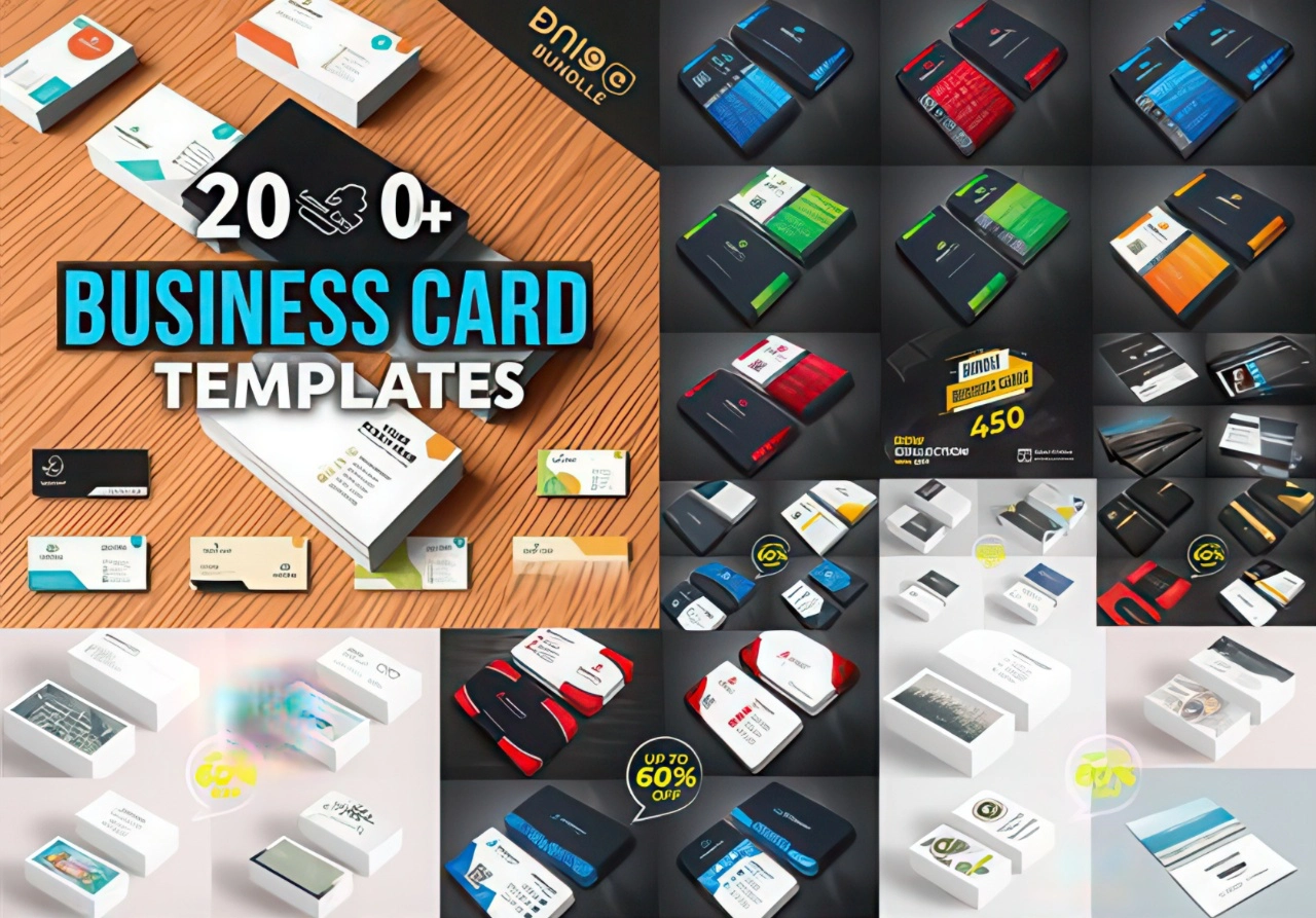 2000多张名片PSD模板-大合集 2,000+ Business Cards PSD