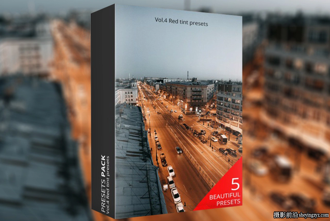 红外黑金胶片LR预设 PAVEL VOZMISCHEV Vol4 Red Tint Presets