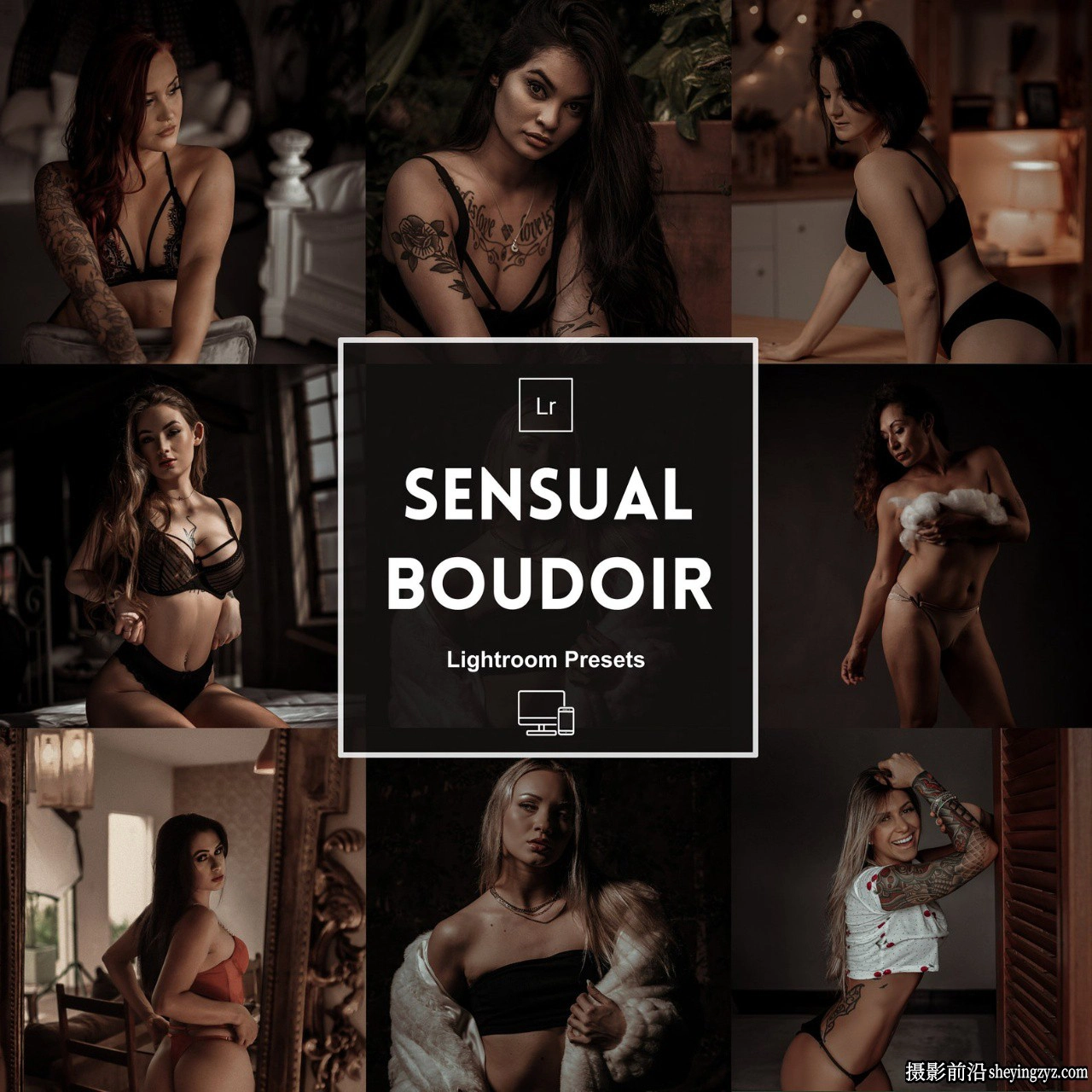 50种私房闺房人像调色LR预设 Boudoir Bundle Lightroom Presets