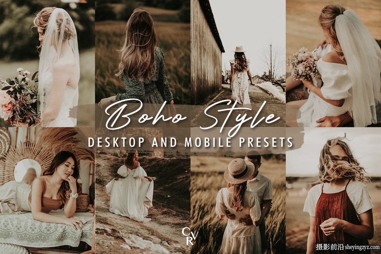 波西米亚LR预设及手机lr预设 Boho Style Lightroom Presets