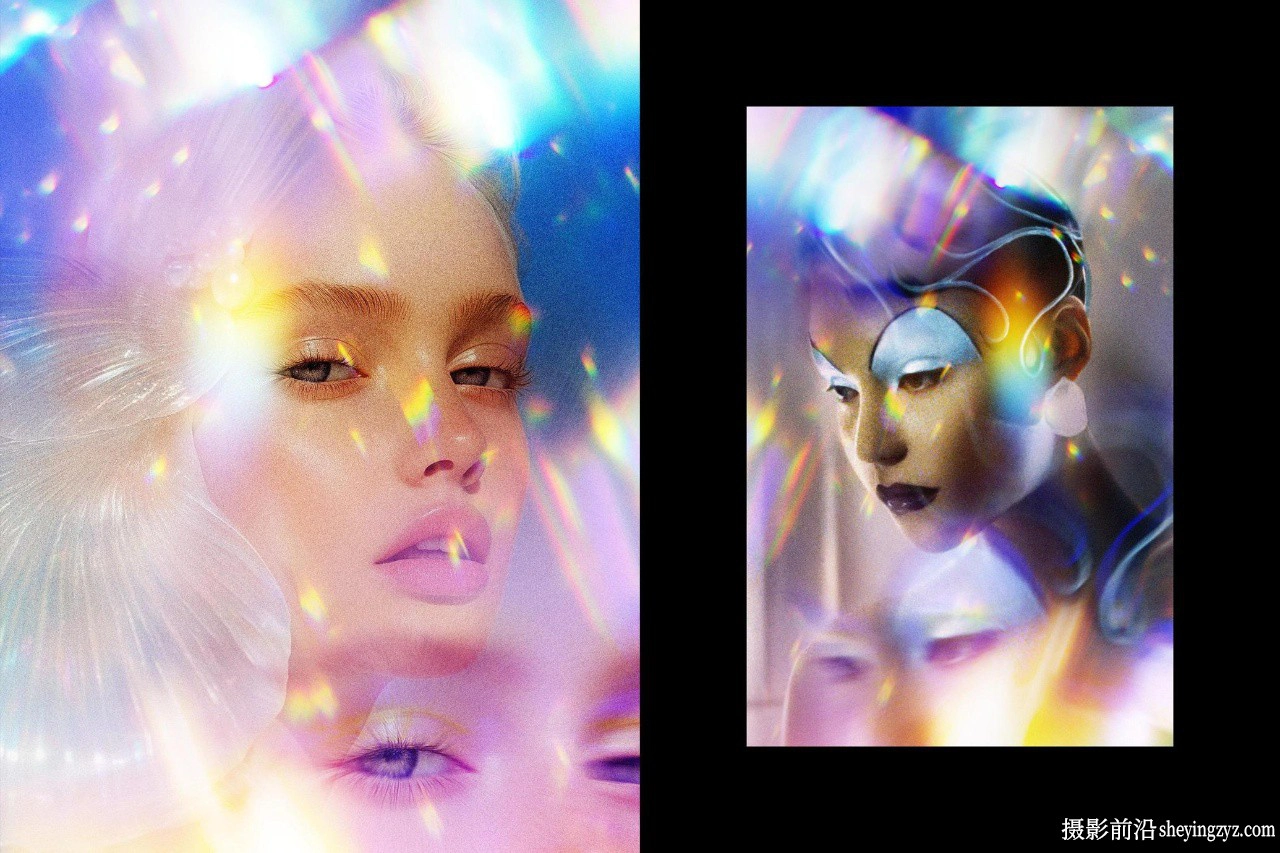 Photoshop活力棱镜照片效果智能对象模板