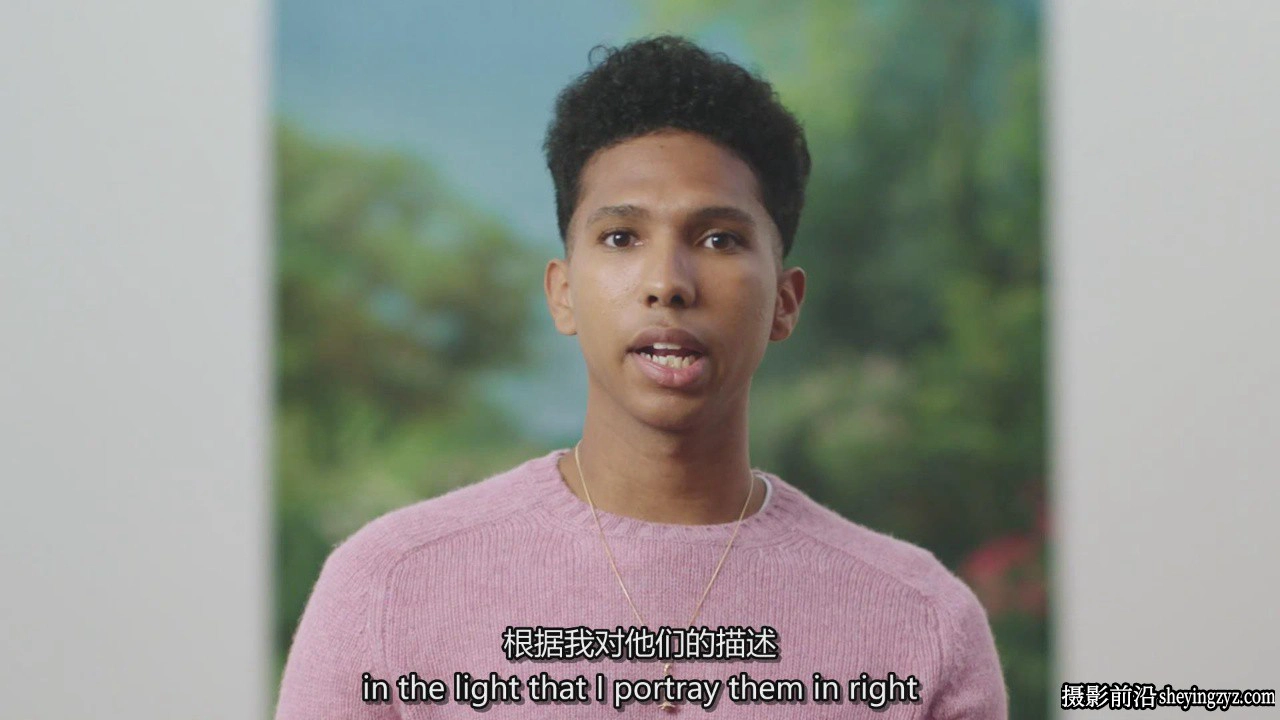 泰勒·米切尔(Tyler Mitchell)通过人像摄影讲故事大师班-中英字幕