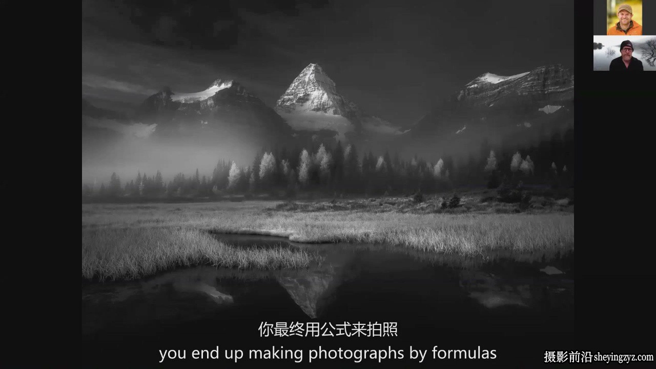 风光摄影师Alister Benn风光摄影中的亮度与对比度教程-中英字幕