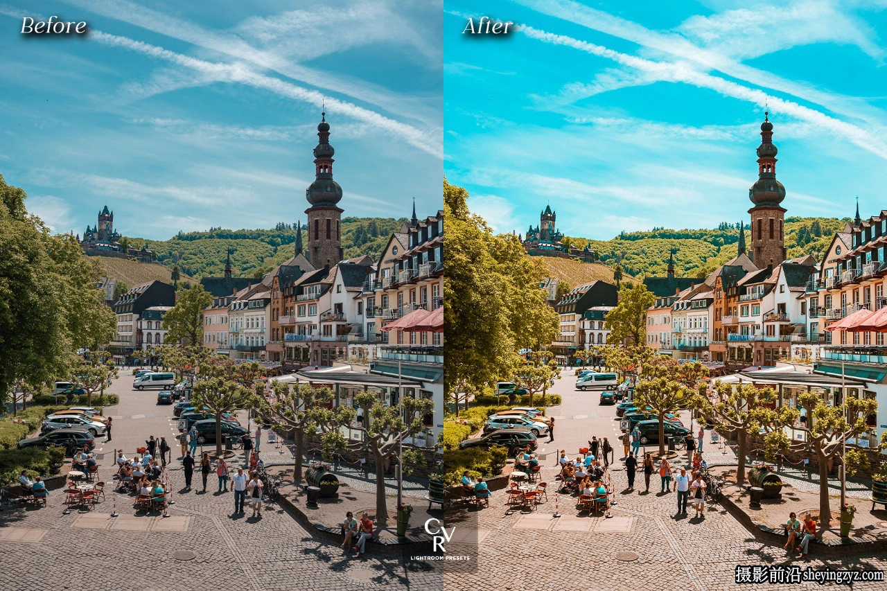 清晰通透色彩LR预设手机lr预设 Color Pop Lightroom Presets