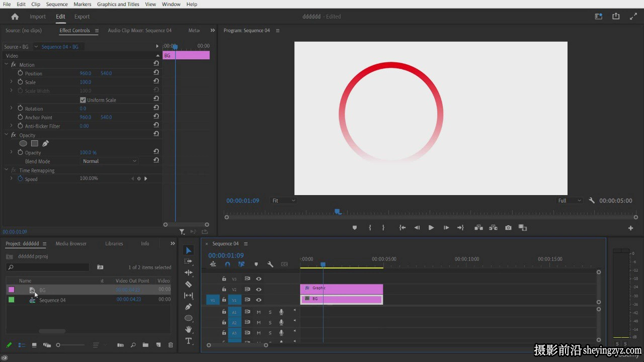Adobe PS.AE.PR完整视频编辑与动态图形大师班教程-中英字幕