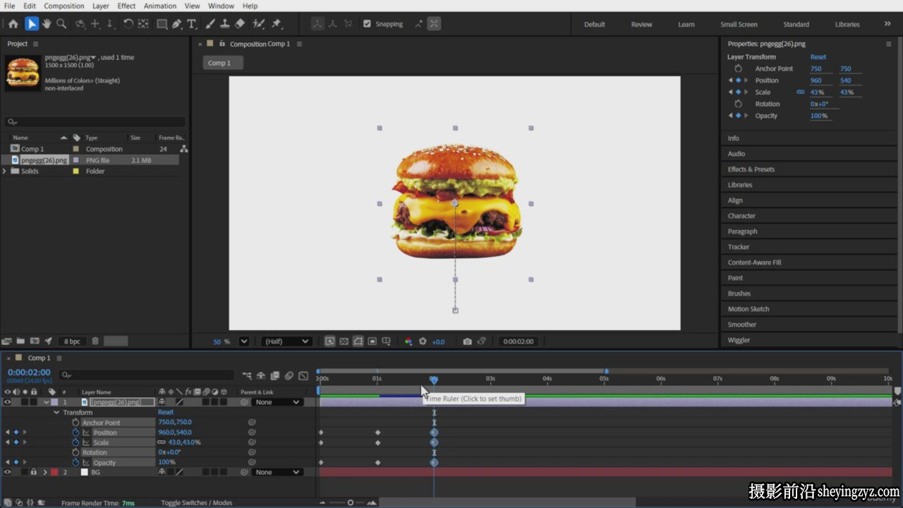 Adobe PS.AE.PR完整视频编辑与动态图形大师班教程-中英字幕