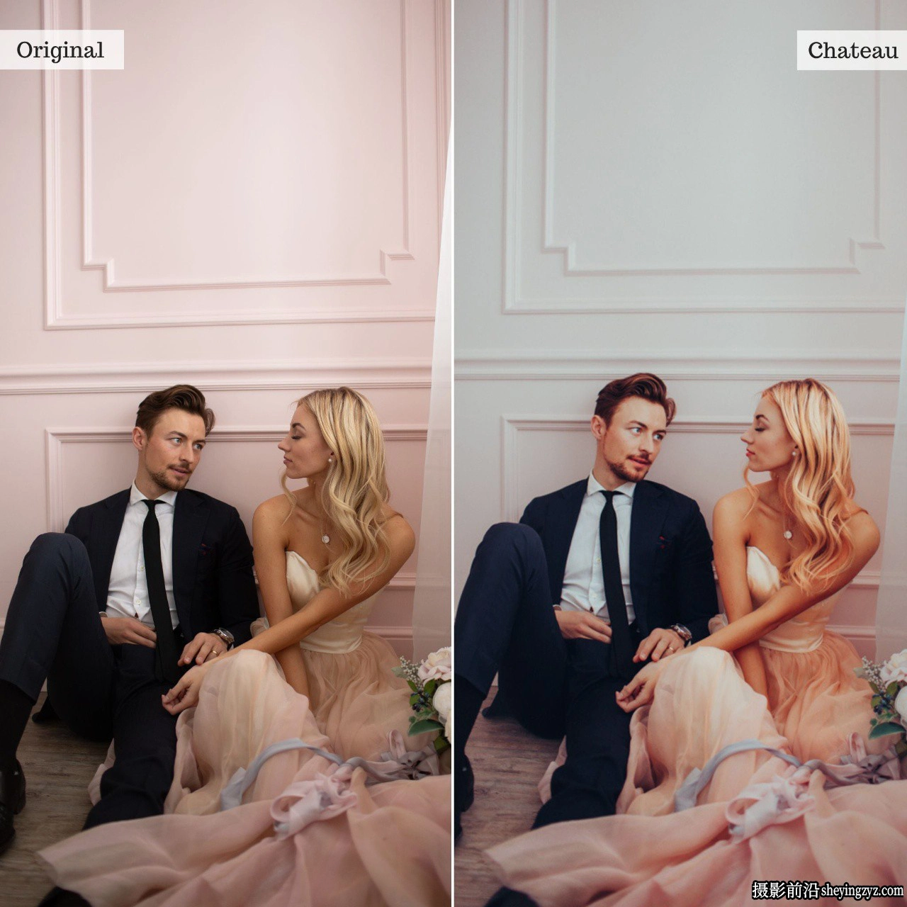 TheLuxeLens 浪漫优雅AI自适应LR预设Chateau-Single Color Presets