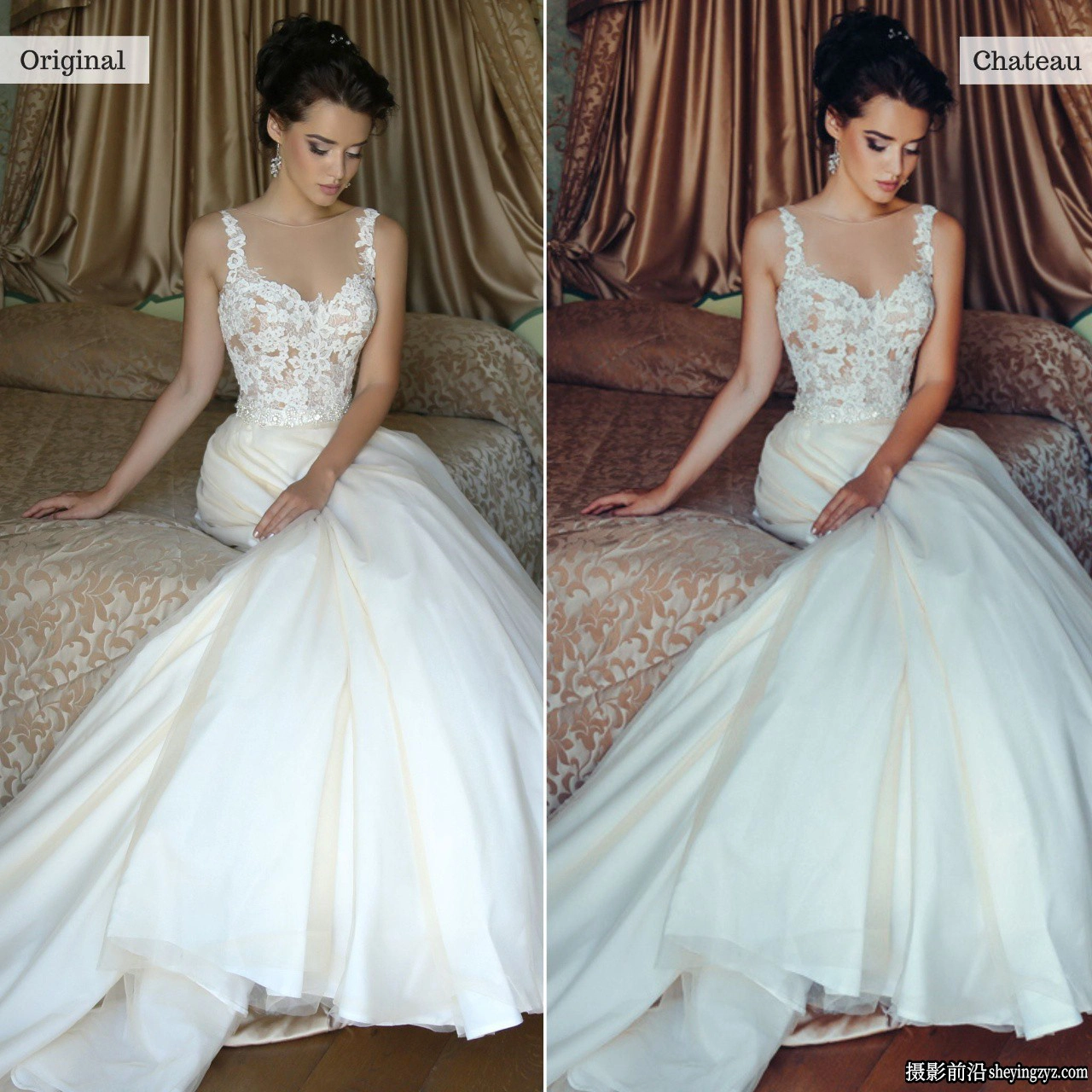TheLuxeLens 浪漫优雅AI自适应LR预设Chateau-Single Color Presets