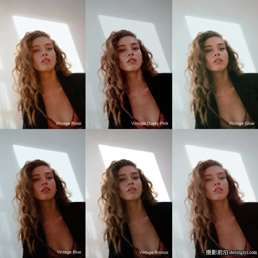 复古电影人像LR预设及手机预设 Eva Glasbeek - Vintage LR Presets