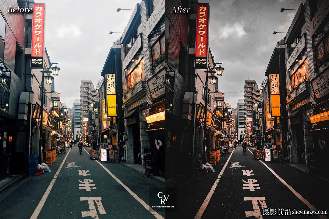 高级黑暗电影橙黑色风光lr预设 Black Orange Lightroom Presets