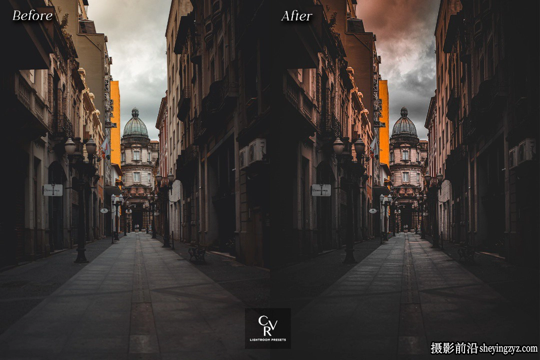 高级黑暗电影橙黑色风光lr预设 Black Orange Lightroom Presets