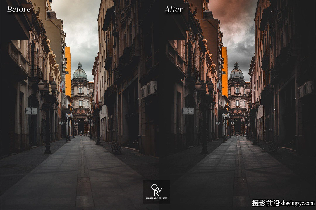 高级黑暗电影橙黑色风光lr预设 Black Orange Lightroom Presets