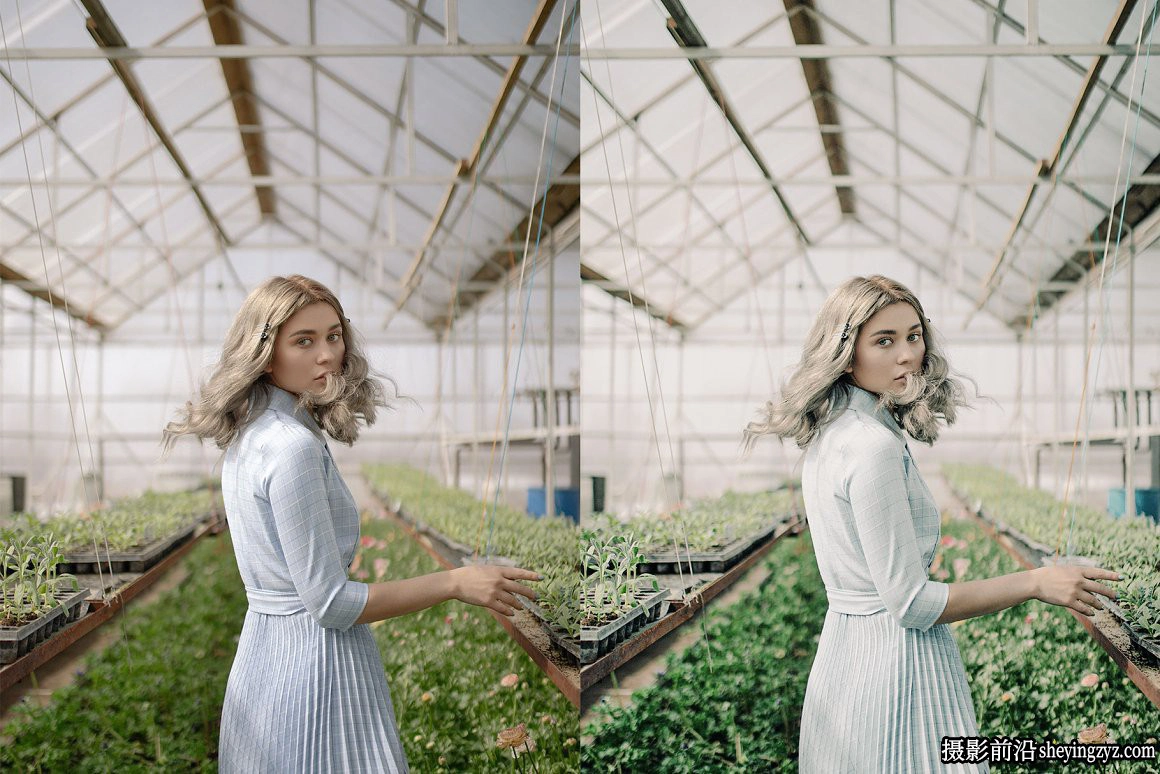褪色胶片人像LR预设及LUT预设Alpine Green LR Presets and LUTs