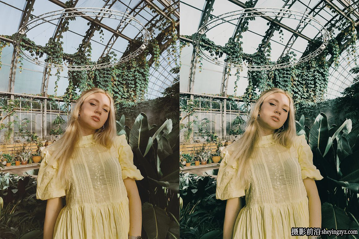 褪色胶片人像LR预设及LUT预设Alpine Green LR Presets and LUTs