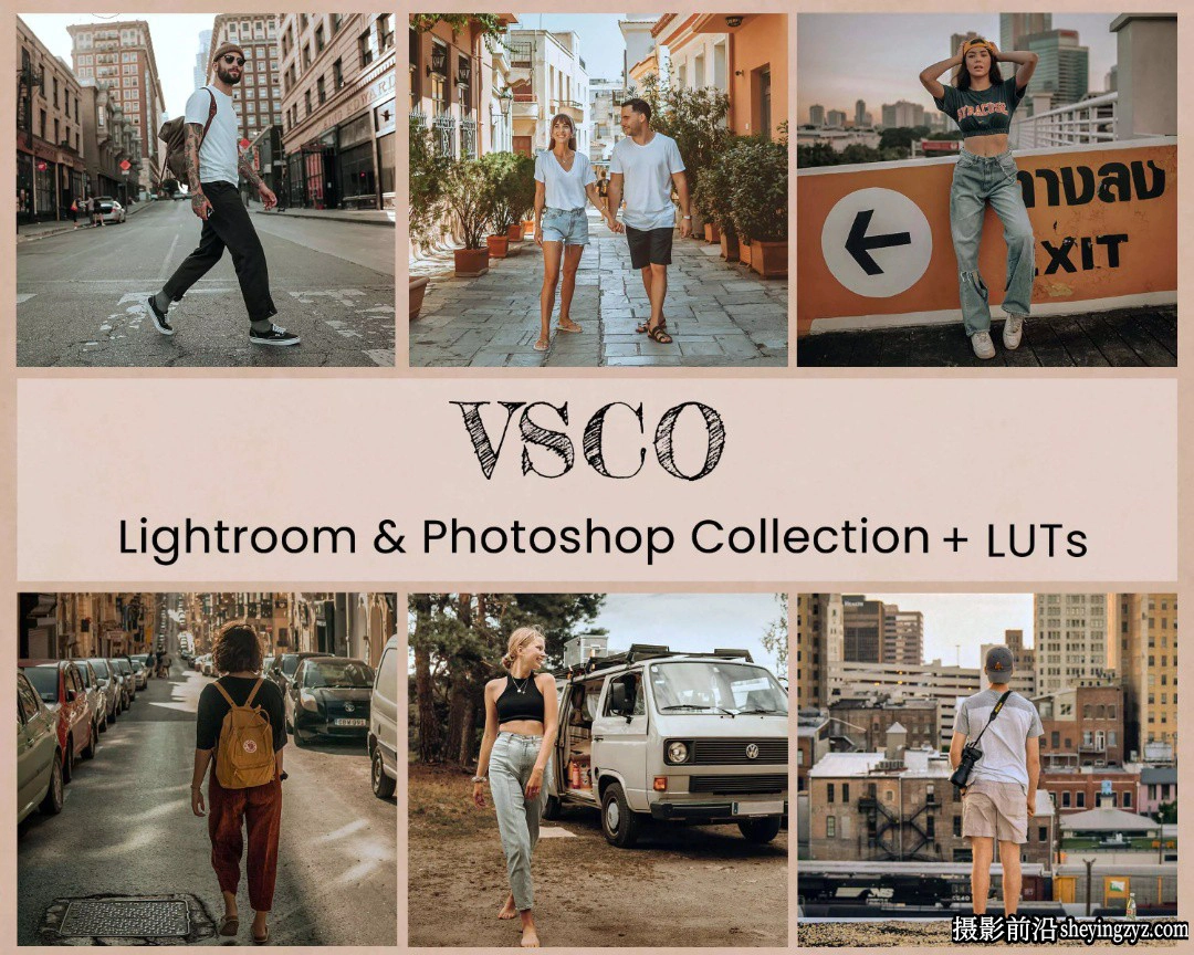 VSCO电影胶片LR预设及LUT预设 VSCO Lightroom Presets LUT