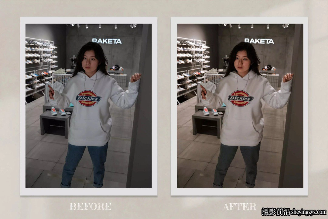 户外时尚街拍人像LR预设LUT预设Korean Fashion Lightroom Presets