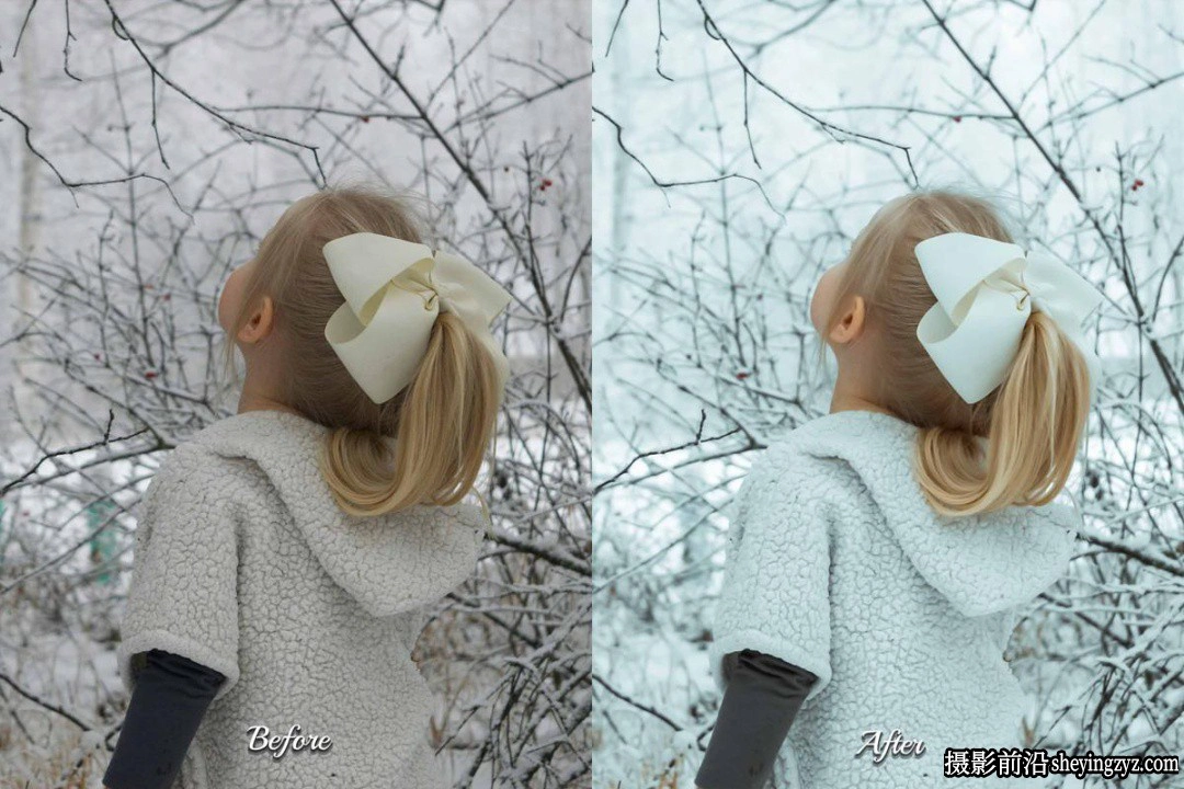 冬季人像风光调色滤镜FilterGrade - Snow Gift Lightroom and Lut