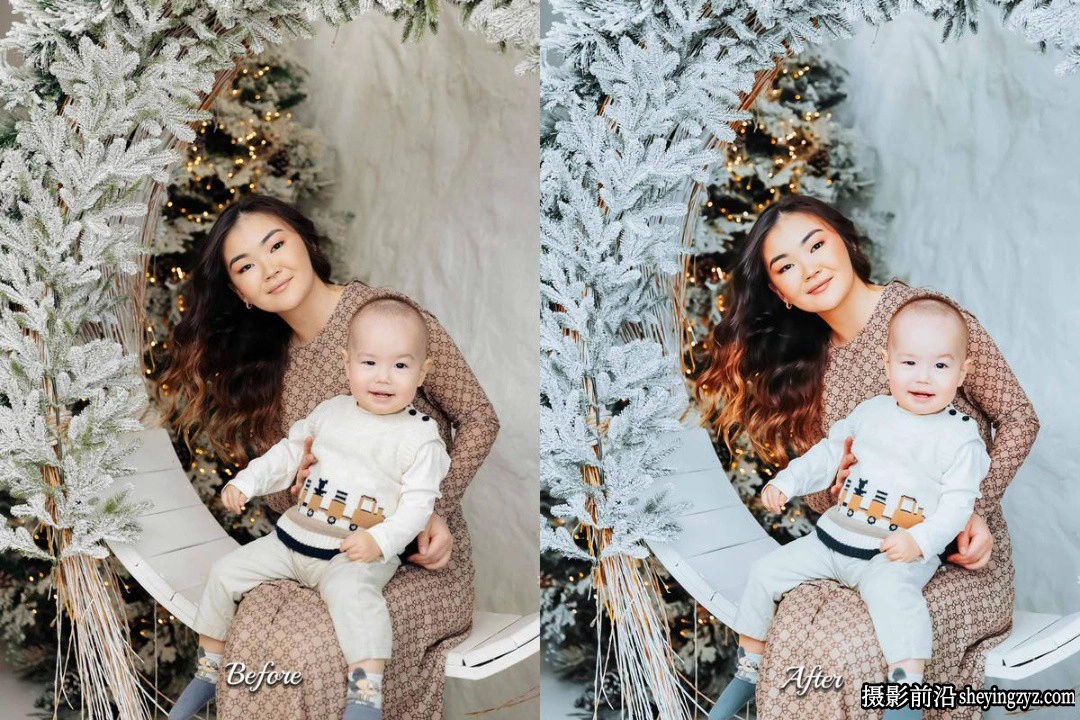 冬季人像风光调色滤镜FilterGrade - Snow Gift Lightroom and Lut