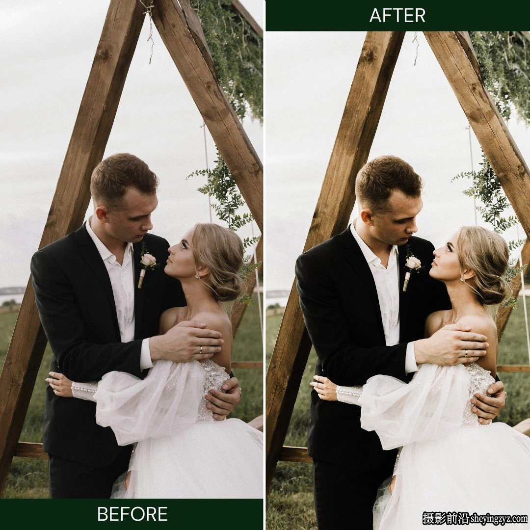 明亮通透婚礼人像LR预设 Light &amp; Airy Wedding Lightroom Presets