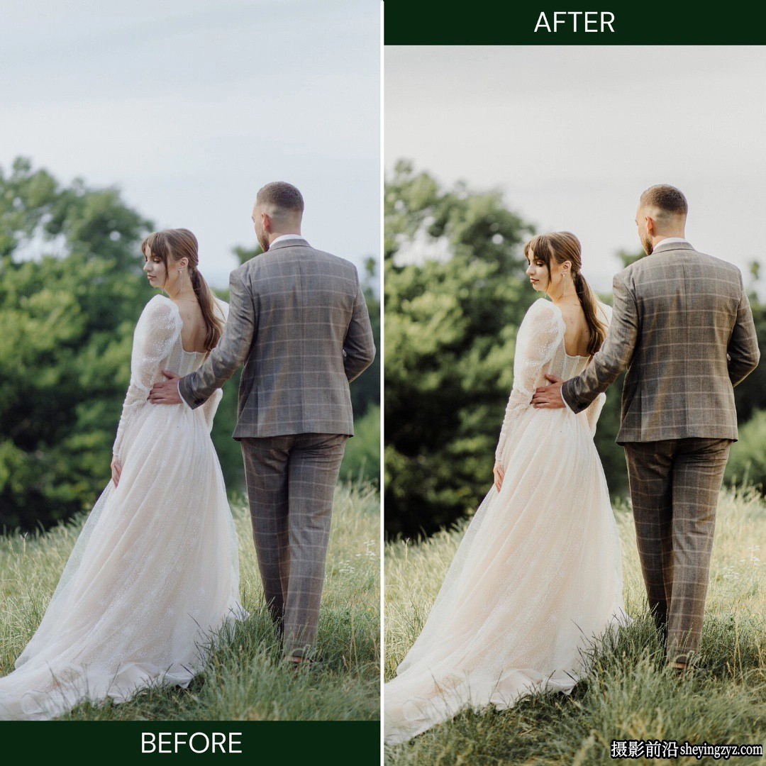 明亮通透婚礼人像LR预设 Light &amp; Airy Wedding Lightroom Presets