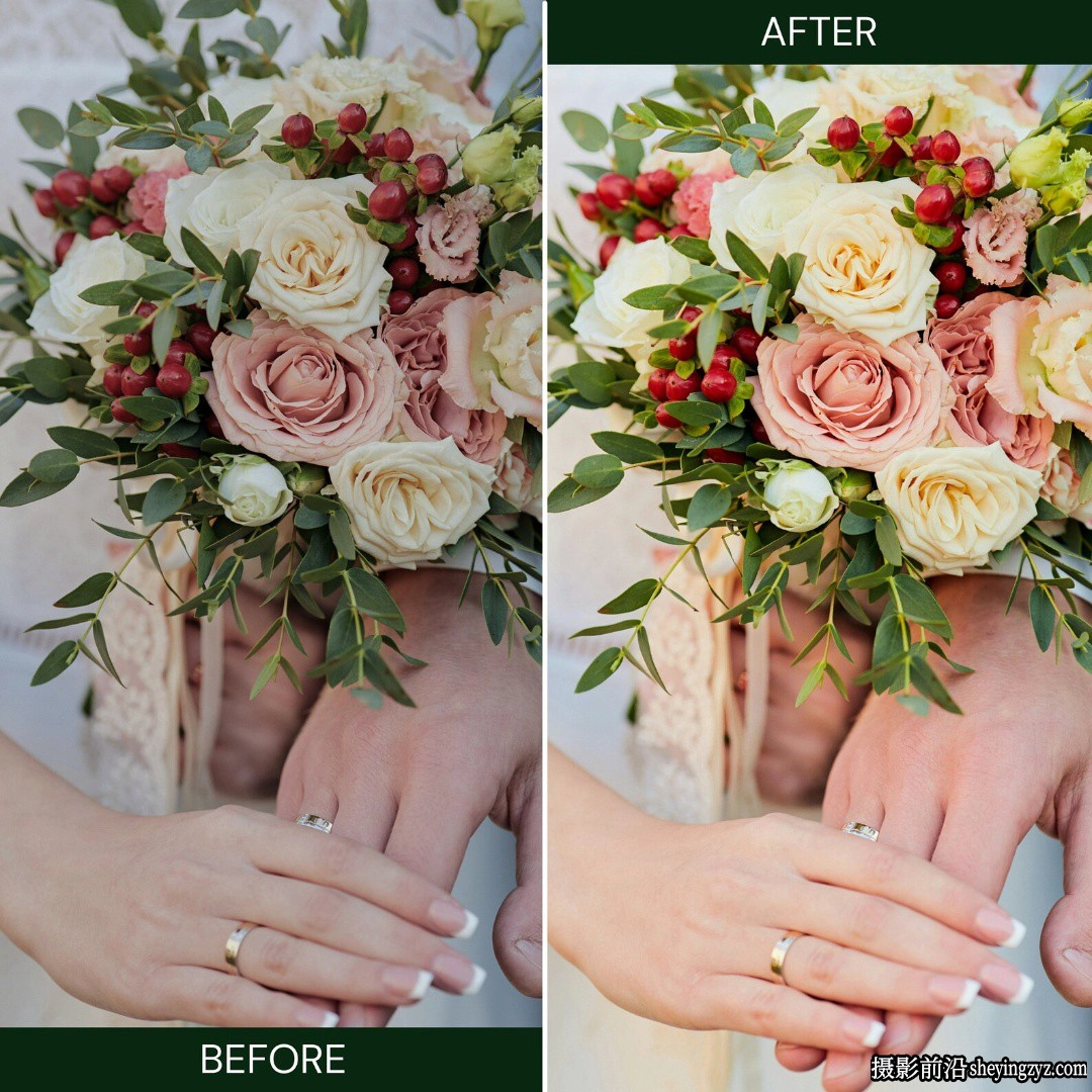 明亮通透婚礼人像LR预设 Light &amp; Airy Wedding Lightroom Presets