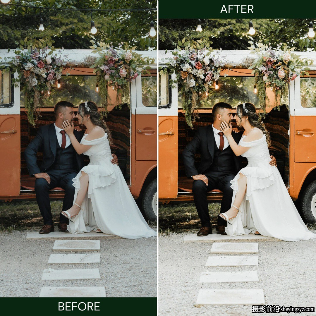 明亮通透婚礼人像LR预设 Light &amp; Airy Wedding Lightroom Presets