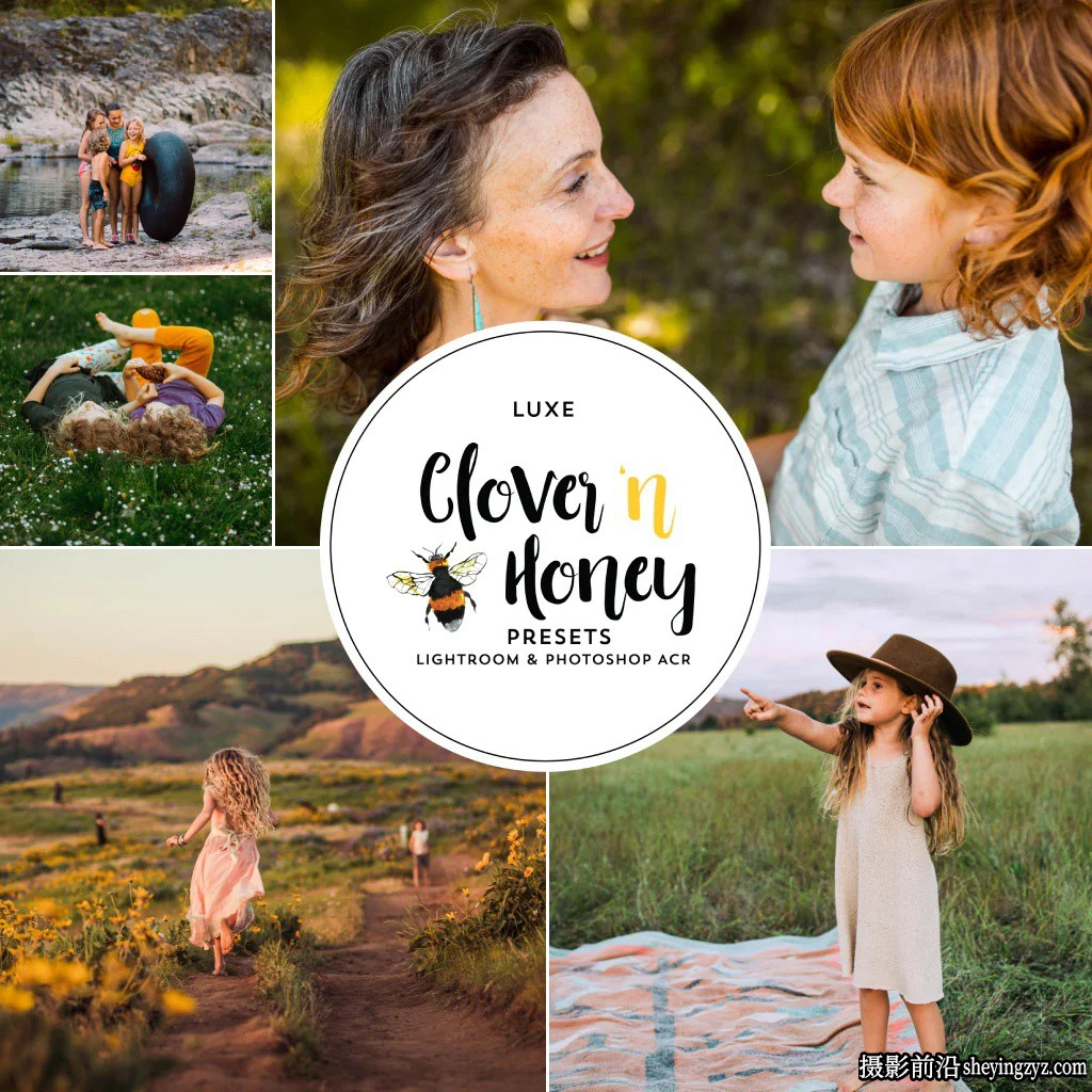 温暖家庭人像LR预设 Honey Spring &amp; Summer Lightroom Presets