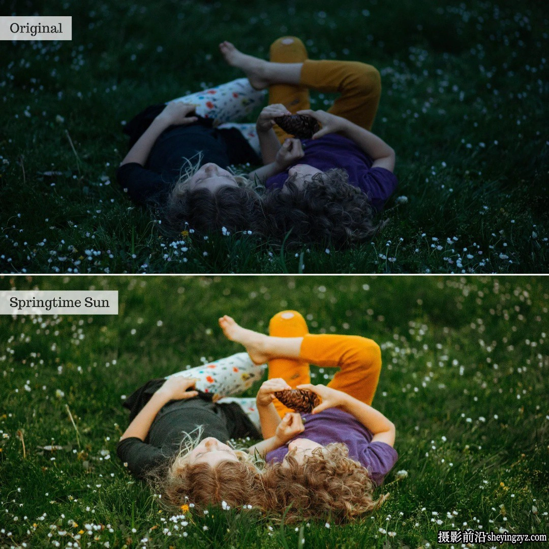 温暖家庭人像LR预设 Honey Spring &amp; Summer Lightroom Presets