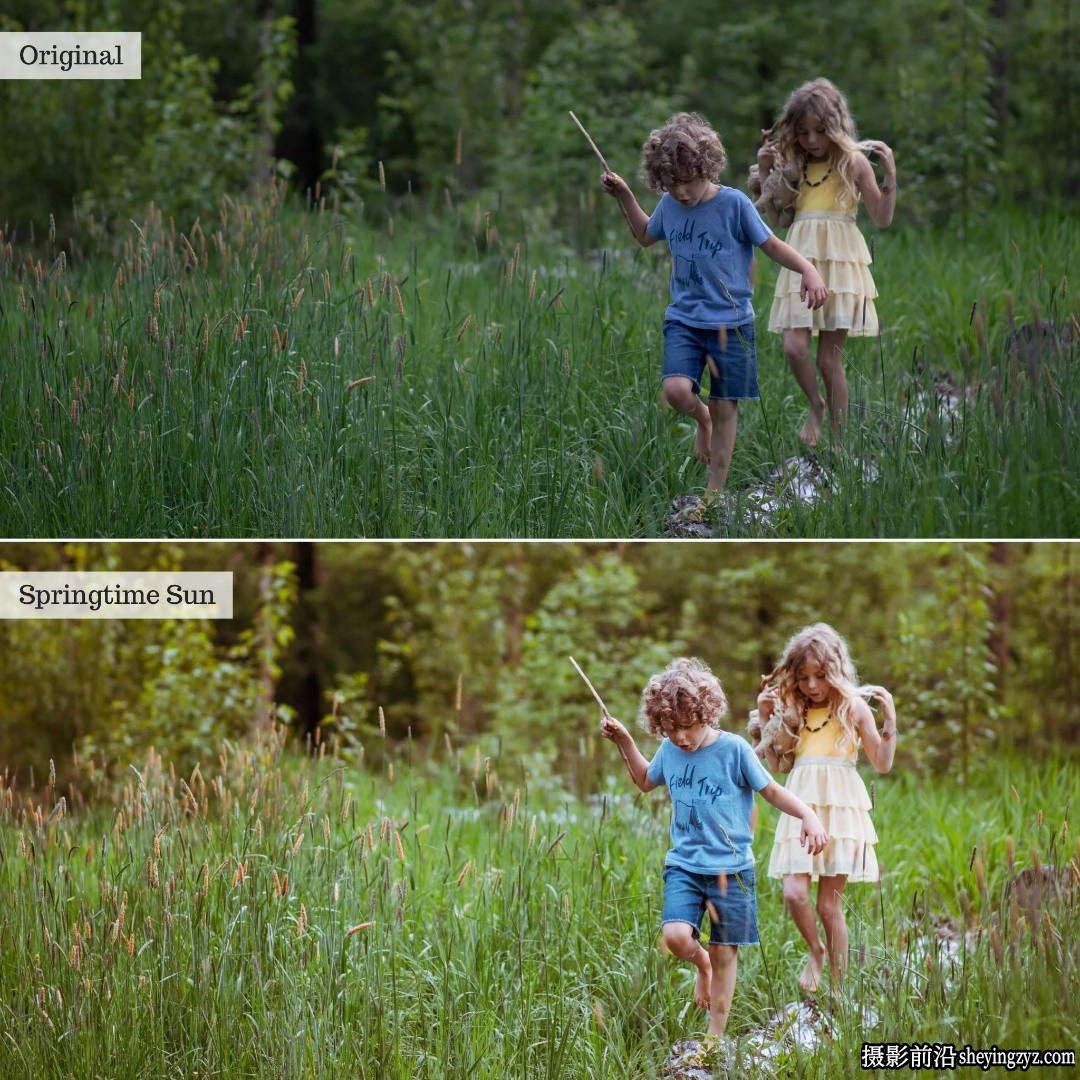 温暖家庭人像LR预设 Honey Spring &amp; Summer Lightroom Presets