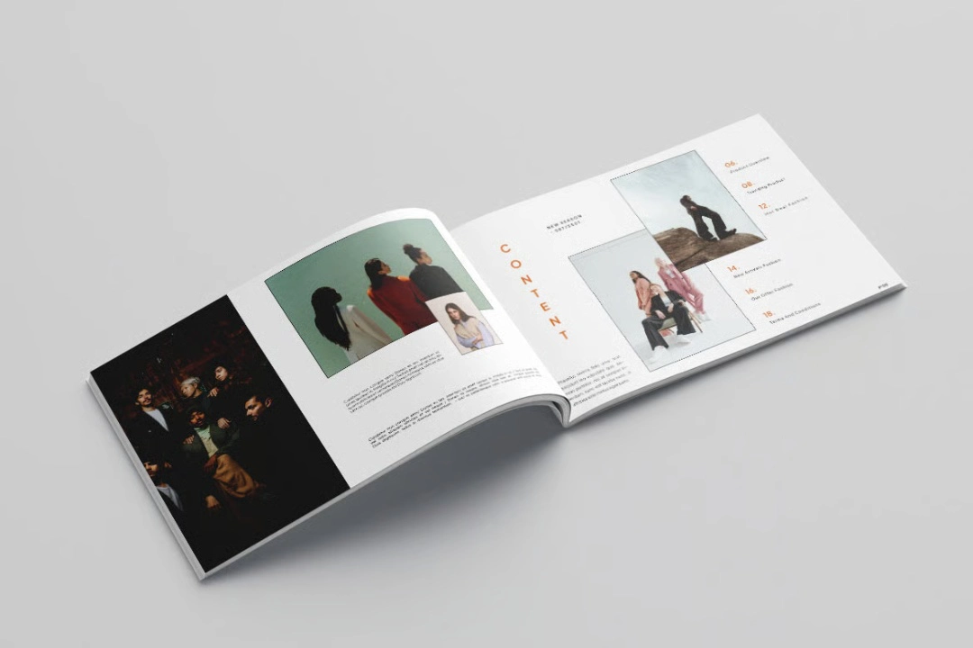 时尚目录排版布局第17卷InDesign模板
