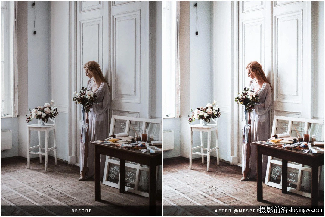免费LR预设-清新明亮网红人像LR预设 NesPresets - Bright &amp; Airy