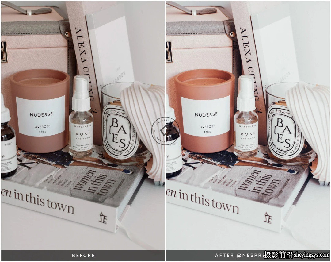 免费LR预设-清新明亮网红人像LR预设 NesPresets - Bright &amp; Airy