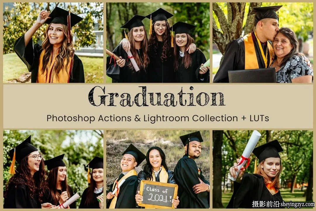 毕业照摄影后期调色LR预设及LUT预设 Graduation Lightroom Presets