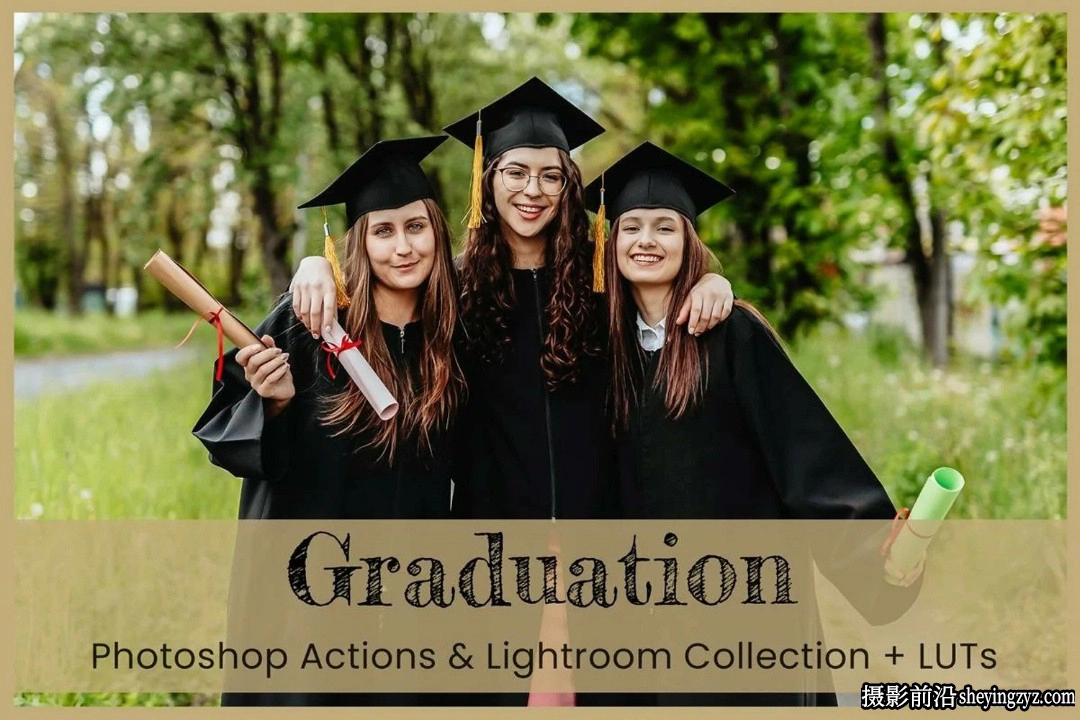 毕业照摄影后期调色LR预设及LUT预设 Graduation Lightroom Presets