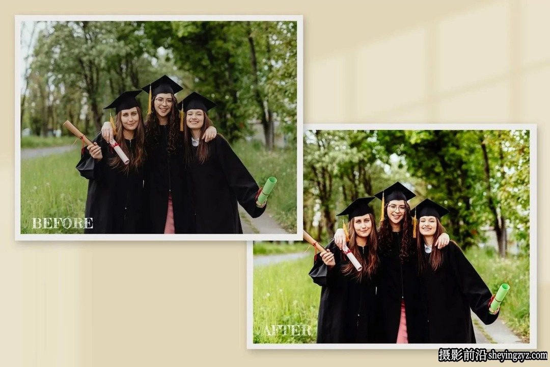 毕业照摄影后期调色LR预设及LUT预设 Graduation Lightroom Presets