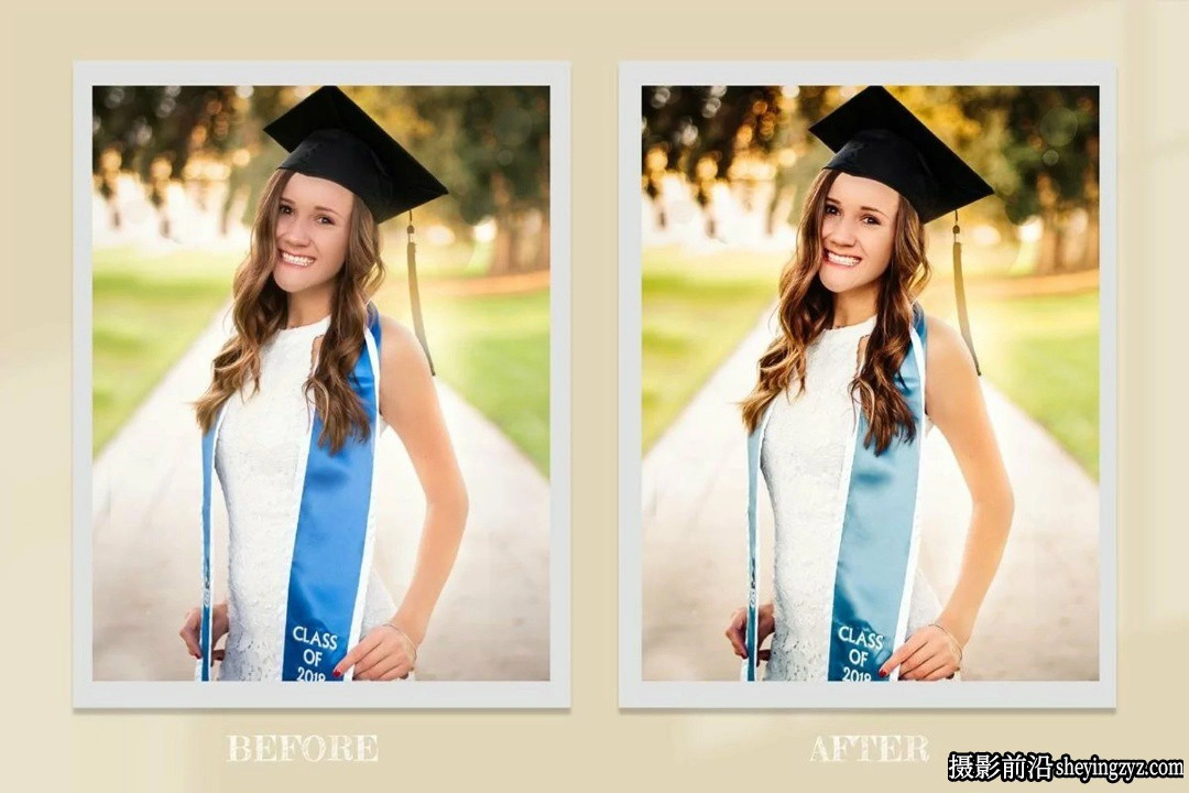 毕业照摄影后期调色LR预设及LUT预设 Graduation Lightroom Presets