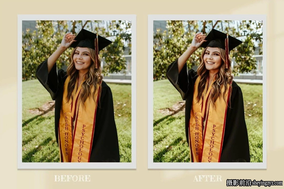 毕业照摄影后期调色LR预设及LUT预设 Graduation Lightroom Presets