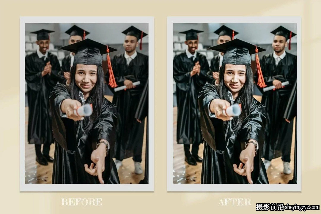 毕业照摄影后期调色LR预设及LUT预设 Graduation Lightroom Presets
