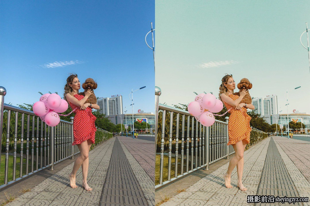 青橙色复古胶片LR/LUT预设 Summer Orange LUTs &amp; Lightroom Presets